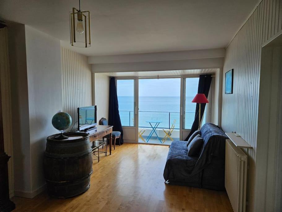 L'Ideal, Appartement Vue Mer Étretat Eksteriør billede